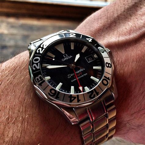 omega seamaster gmt 50th anniversary|Omega Seamaster gmt chrono.